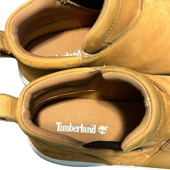 TIMBERLAND Women's Tan Genuine Leather Round Toe Comfortable Bootie-Size 9.5 - Picture 5 of 13